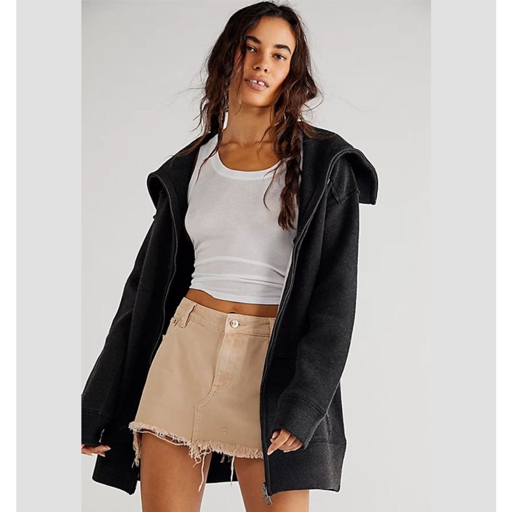 Free People Double Check Cardigan